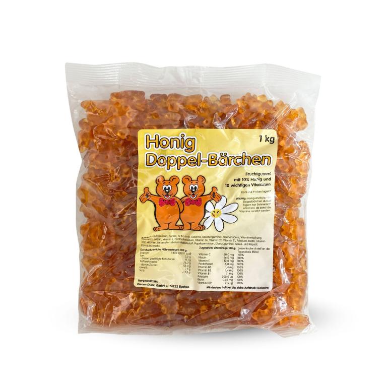 Honig-Doppel-Baerchen-1kg-Bienen-Diaetic-Bienenhaus-Freinberg-Bonbons-Zuckerl