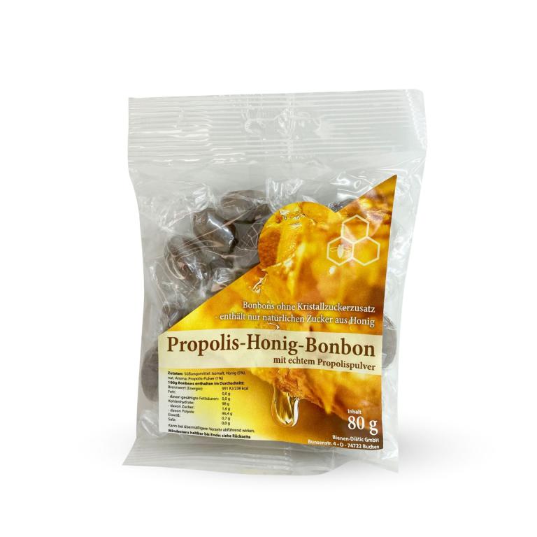 Propolis-Honig-Bonbons-80g-Bienen-Diaetic-Bienenhaus-Freinberg-Bonbons-Zuckerl