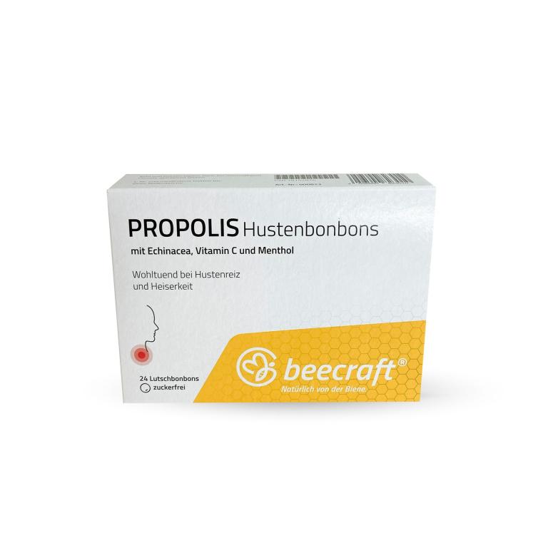 Propolis-Hustenbonbons-Beecraft-Bienenhaus-Freinberg-Bonbons-Zuckerl