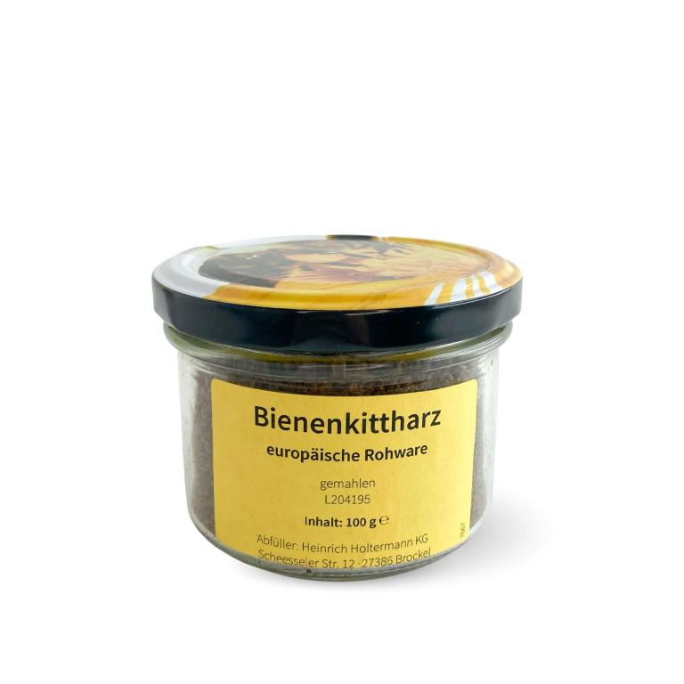 Bienenkittharz-Rohware-100g-gemahlen-Bienenhaus-Freinberg-Bienenprodukte-Imkereibedarf-Propolis