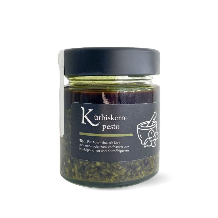 Kuerbiskernpesto-Prutsch-Bienenhaus-Freinberg-Bienenprodukte-und-Imkereibedarf-Regionales